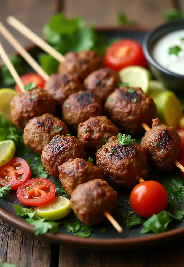 30 Recipes with Ground Lamb Meat Quick and Satisfying Meals 29. Middle Eastern Lamb Kofta