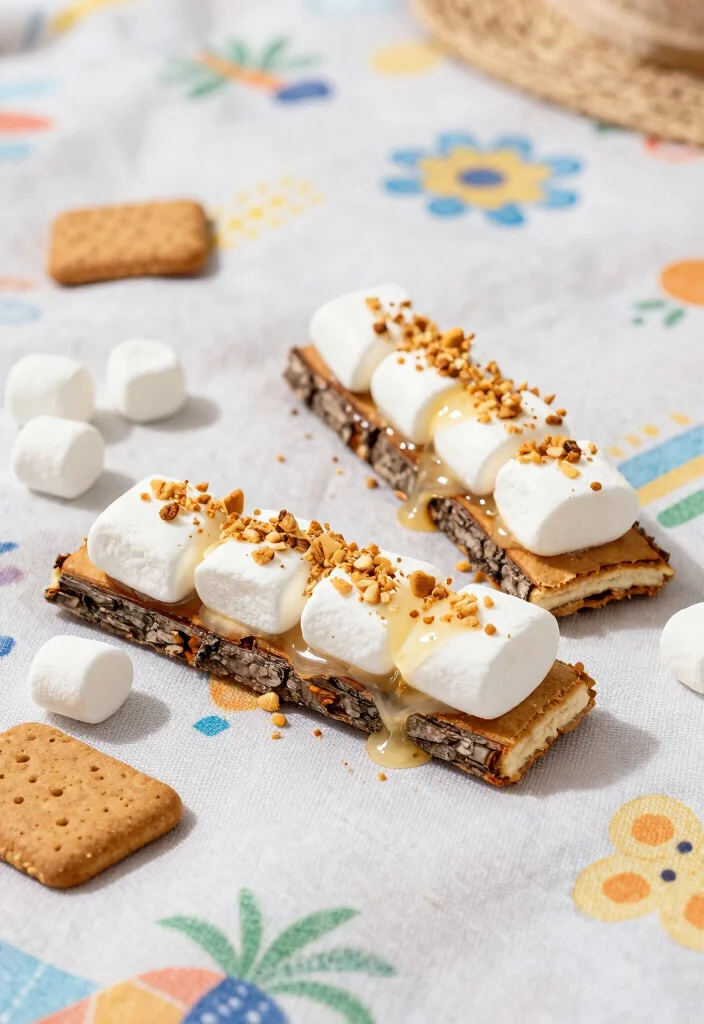 10 Bark Dessert Recipes for Easy No Bake Treats 7. Smores Bark 0
