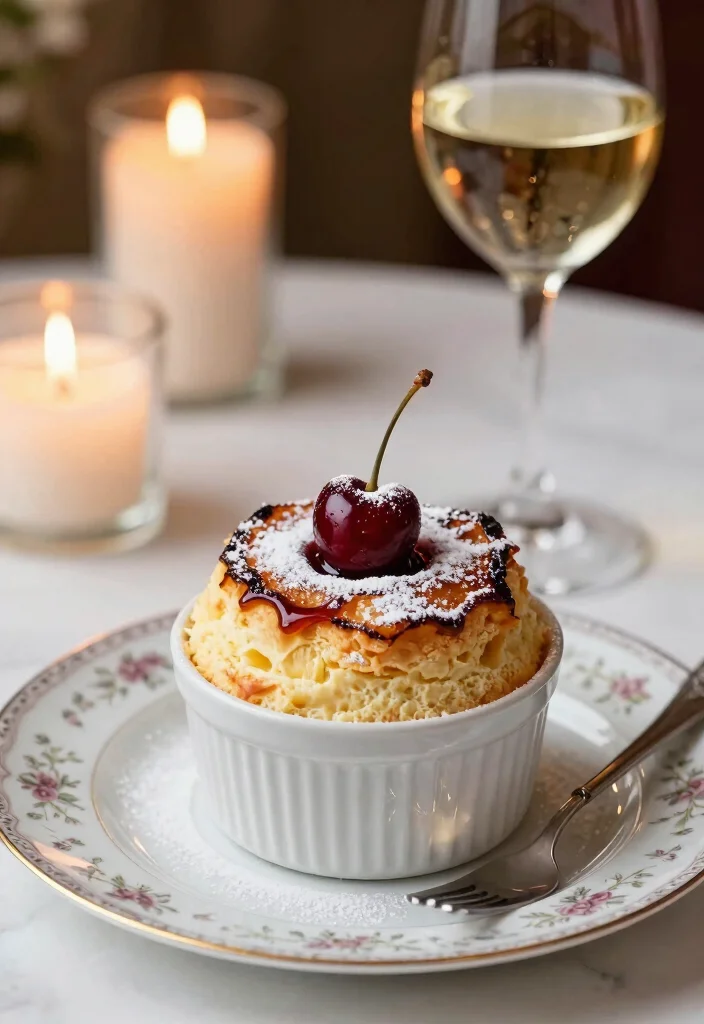 10 Cherry Jubilee Dessert Recipes for a Classic Flambé Dessert - 9. Cherry Jubilee Soufflé 1