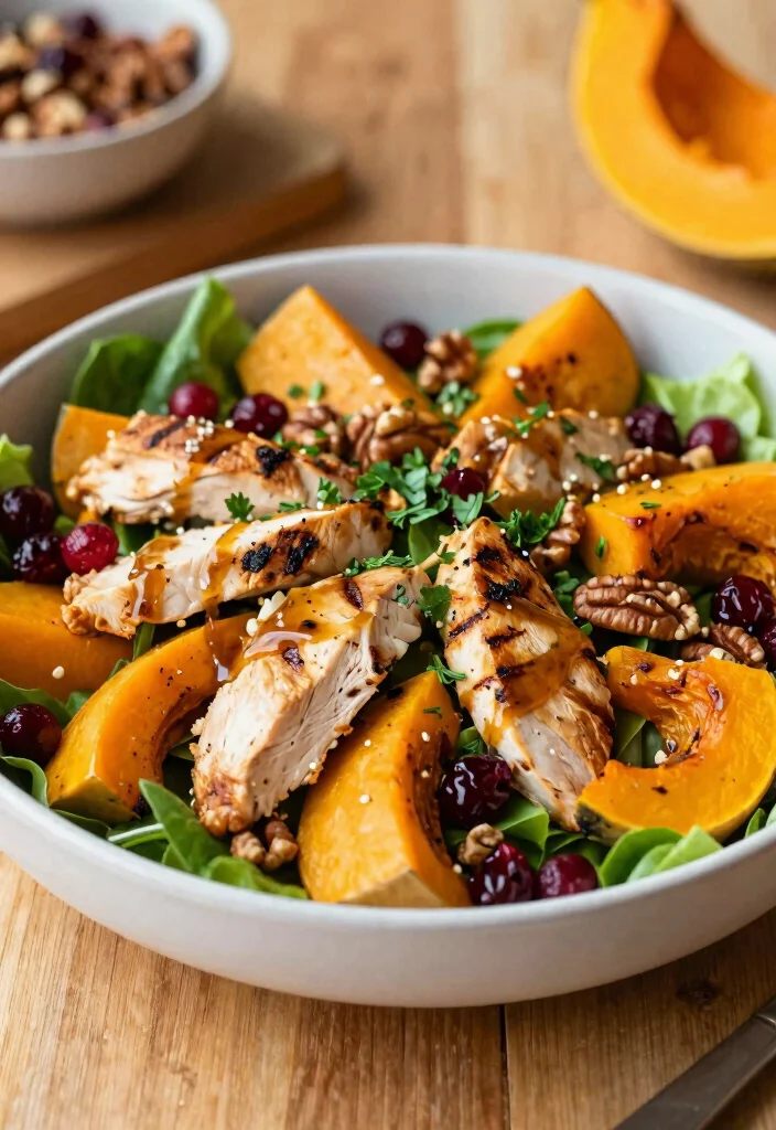 10 Grilled Chicken Salad Recipes for Hearty Fresh Plates 10. Harvest Chicken Salad 0