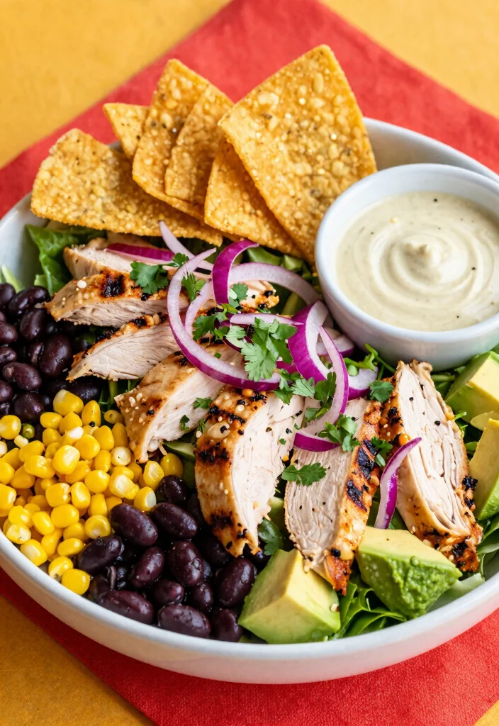 10 Grilled Chicken Salad Recipes for Hearty Fresh Plates 2. Southwest Chicken Salad 0