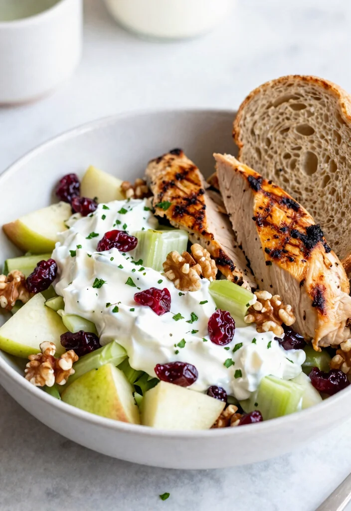 10 Grilled Chicken Salad Recipes for Hearty Fresh Plates 7. Greek Yogurt Chicken Salad 0