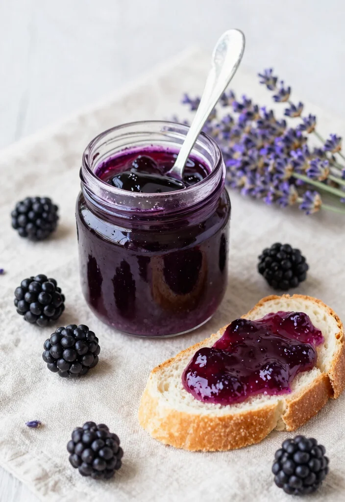 10 Healthy Jelly Recipes with Natural Sweeteners 8. Blackberry Lavender Jelly 0