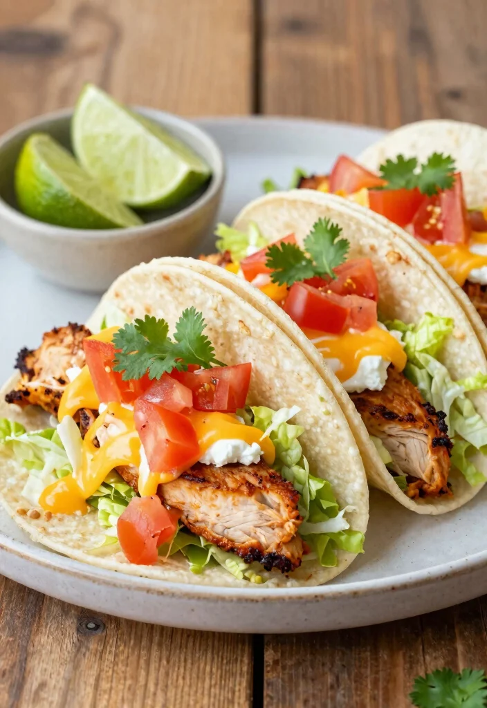 10 Healthy Taco Bell Inspired Recipes Made Lighter 1 10 Healthy Taco Bell Inspired Recipes Made Lighter - 1. Lean Chicken Soft Tacos 1