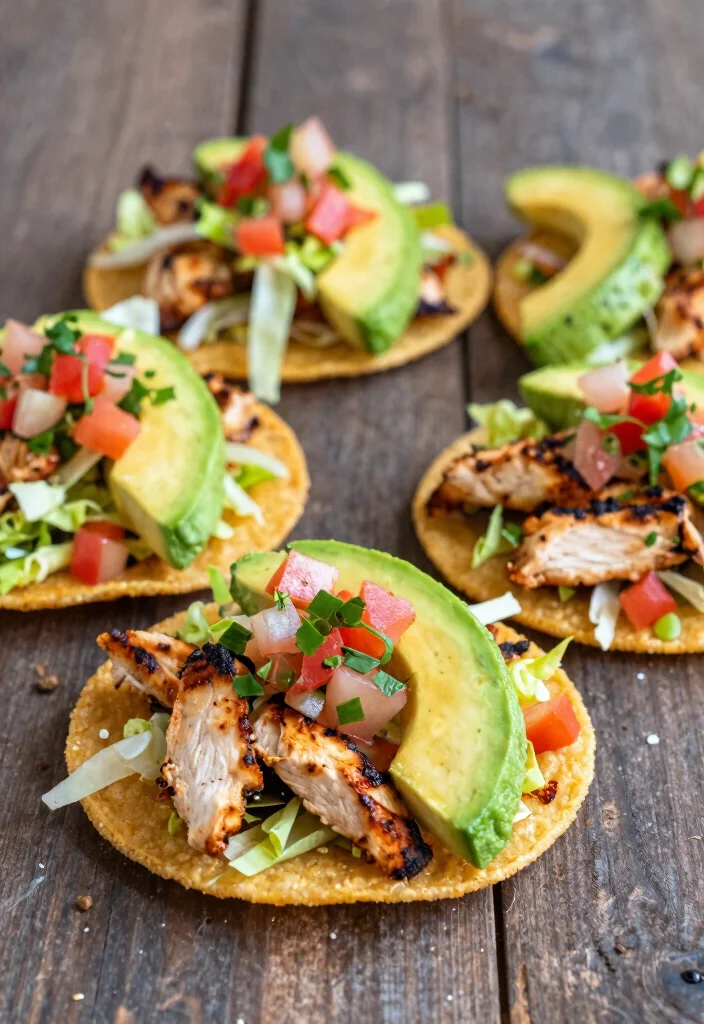 10 Healthy Taco Bell Inspired Recipes Made Lighter 78 10 Healthy Taco Bell Inspired Recipes Made Lighter - 8. Grilled Chicken Tostadas 1