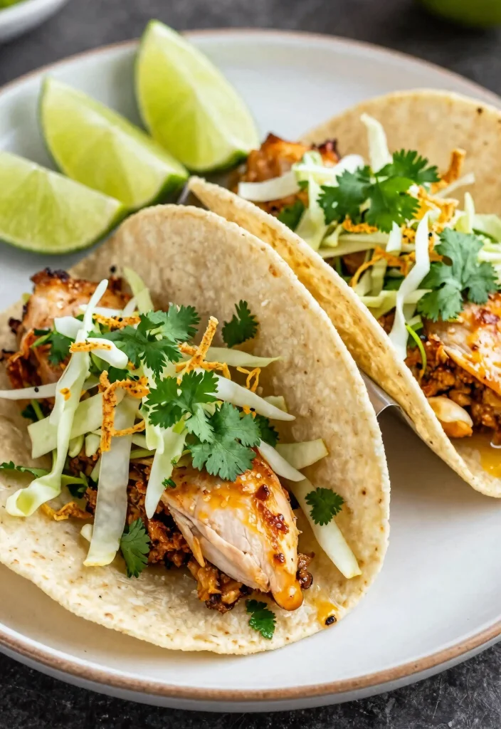 10 Healthy Taco Bell Inspired Recipes Made Lighter 89 10 Healthy Taco Bell Inspired Recipes Made Lighter - 9. Cilantro Lime Chicken Tacos 1