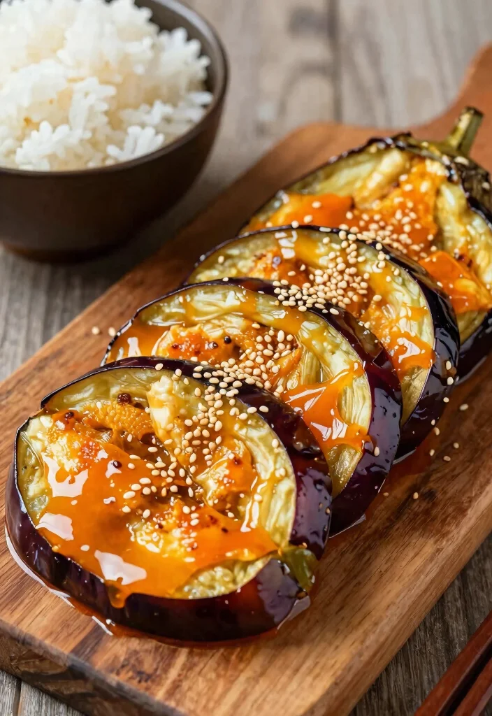 10 Orange Dinner Recipes for Sweet Savory Balance 9. Orange Miso Glazed Eggplant 0