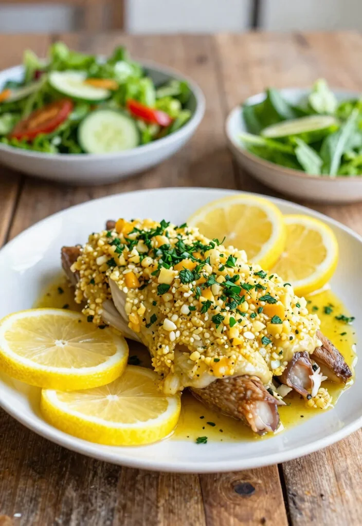 10 Rabbit Dinner Recipes for Traditional Home Cooking 8. Lemon Garlic Rabbit 0