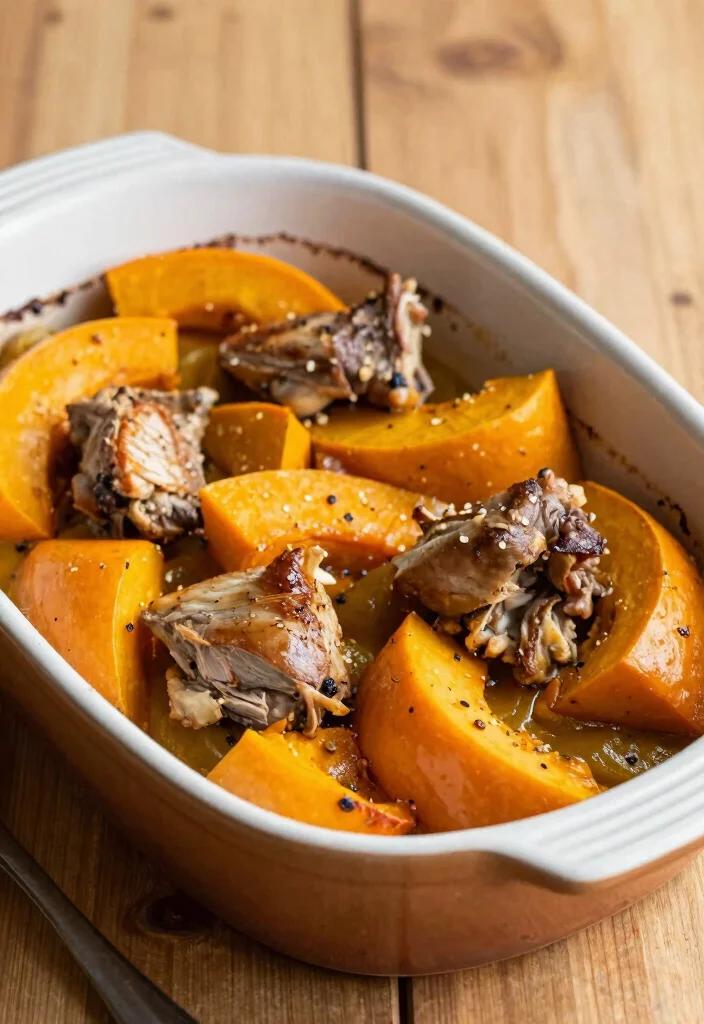 10 Rabbit Dinner Recipes for Traditional Home Cooking 9. Rabbit and Squash Bake 0