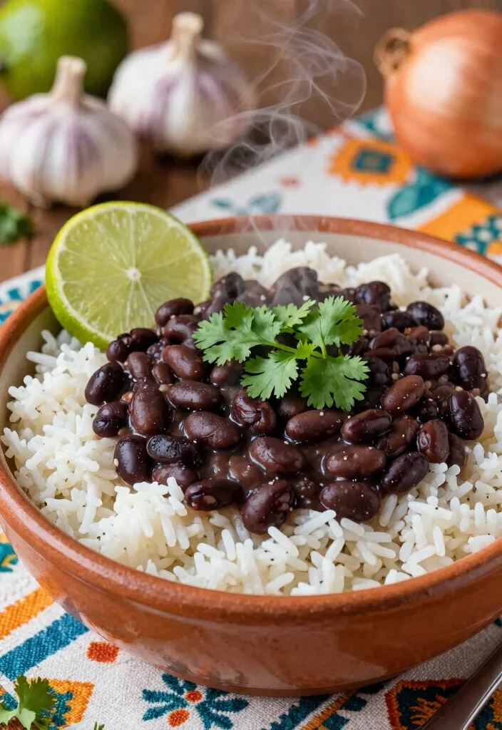 10 Vegan Cuban Recipes with Bold Traditional Flavor 3. Vegan Moros y Cristianos 0