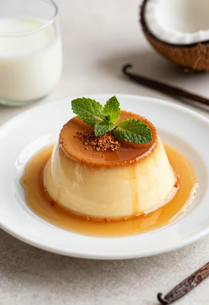 10 Vegan Cuban Recipes with Bold Traditional Flavor 8. Vegan Flan 0