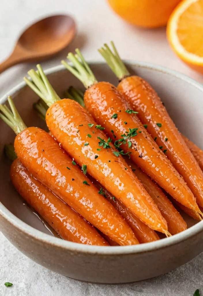 10 Vegan Orange Recipes for Sweet and Savory Dishes 6. Orange Maple Glazed Carrots 0
