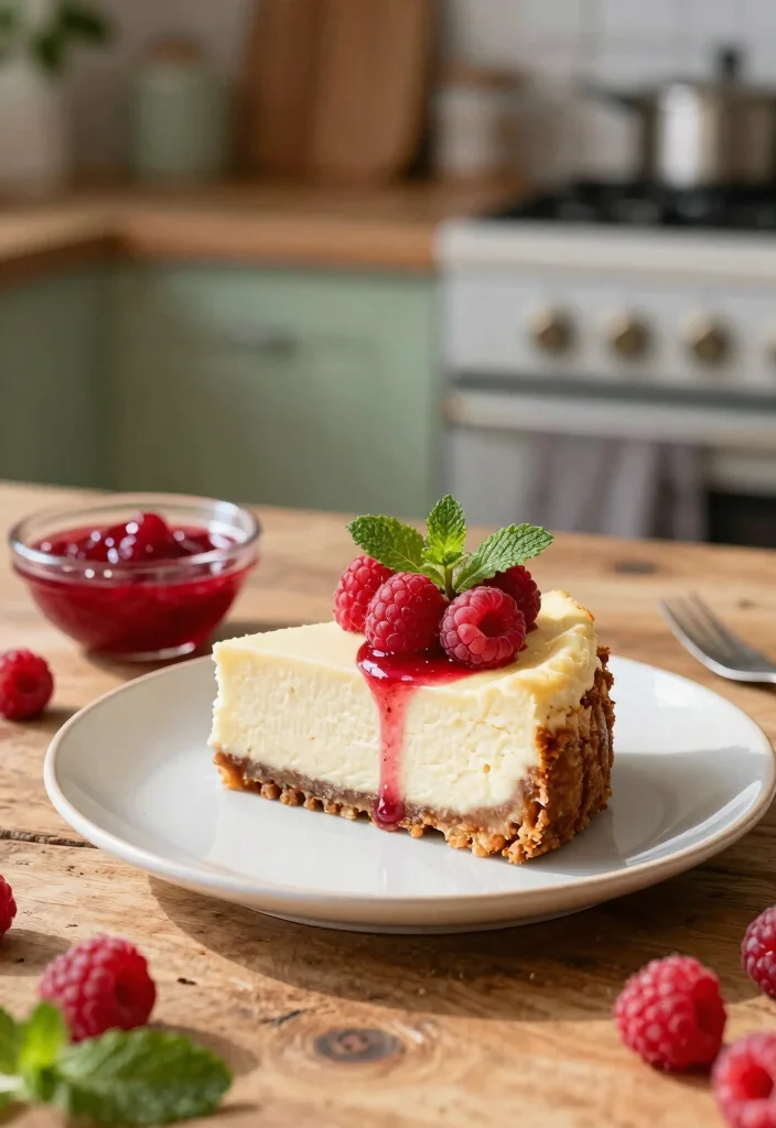 10 Vegan Raspberry Recipes for Sweet and Tart Treats 1. Creamy Vegan Raspberry Cheesecake 0