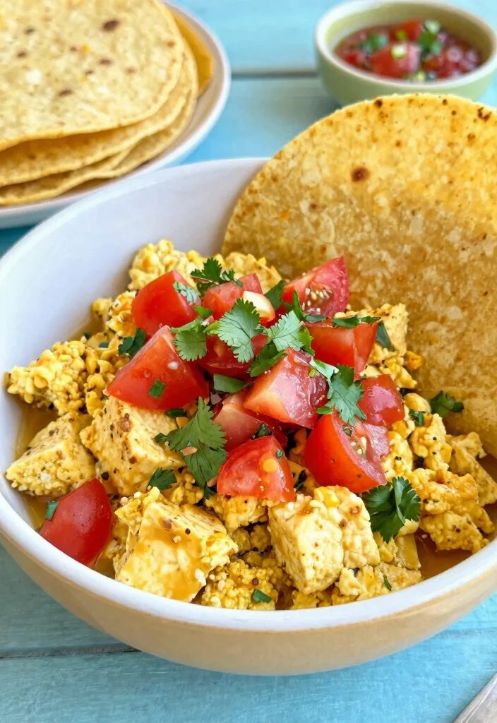 10 Vegan Tofu Scrambled Egg Recipes for Protein Packed Breakfasts 10. Tofu Scramble with Fresh Salsa 0