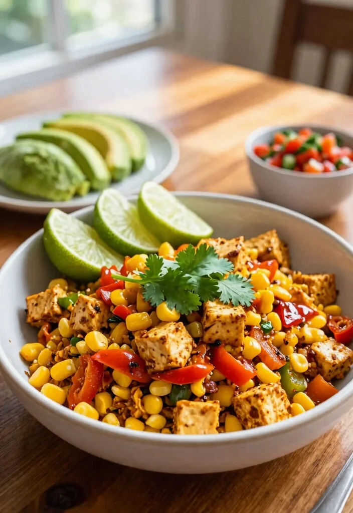 10 Vegan Tofu Scrambled Egg Recipes for Protein Packed Breakfasts 3. Spicy Southwest Tofu Scramble 0