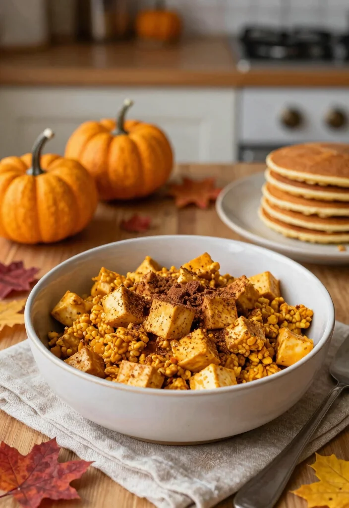 10 Vegan Tofu Scrambled Egg Recipes for Protein Packed Breakfasts 6. Pumpkin Spice Tofu Scramble 0