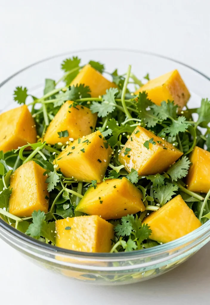 10 Watercress Salad Recipes for Peppery Fresh Flavor 9. Watercress and Mango Salad 0