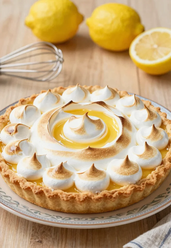 12 American Dessert Recipes with Classic Comfort Flavor 5. Lemon Meringue Pie 0