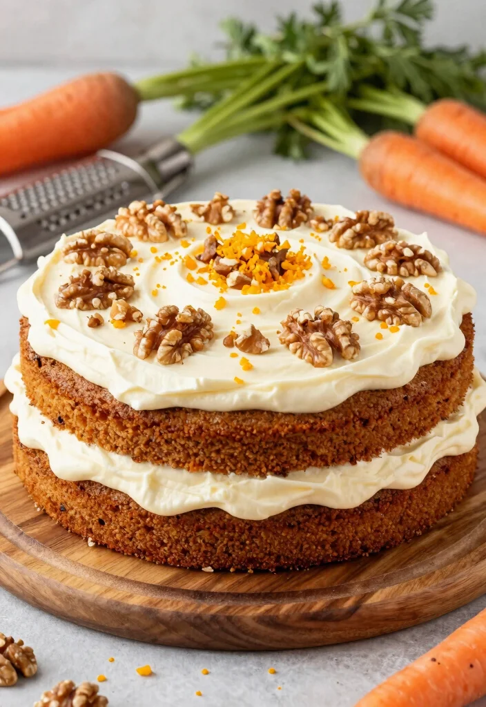 12 American Dessert Recipes with Classic Comfort Flavor 9. Carrot Cake 0