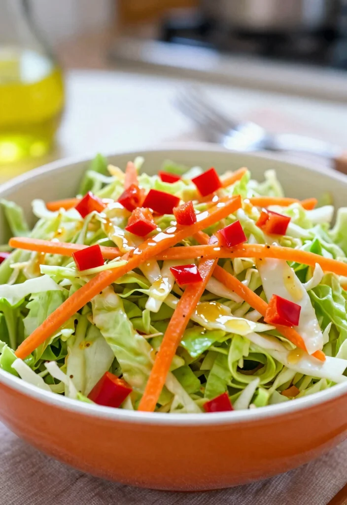 12 Brazilian Salad Recipes with Fresh Vibrant Flavor 11. Brazilian Cabbage Salad 0