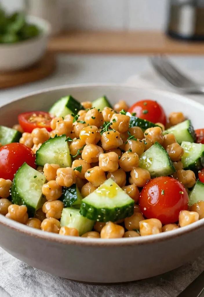 12 Brazilian Salad Recipes with Fresh Vibrant Flavor 5. Brazilian Chickpea Salad 0