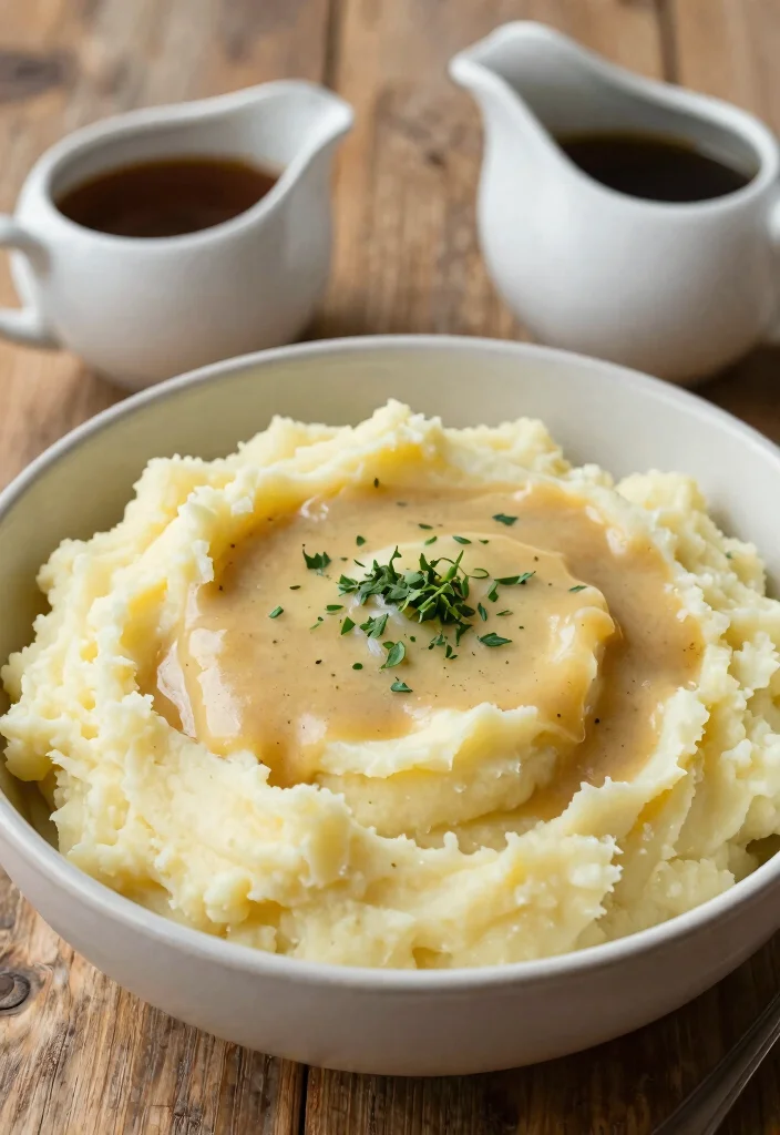 12 Healthy Potato Recipes for Wholesome Comfort Meals 12. Mashed Potatoes with Vegan Gravy 0