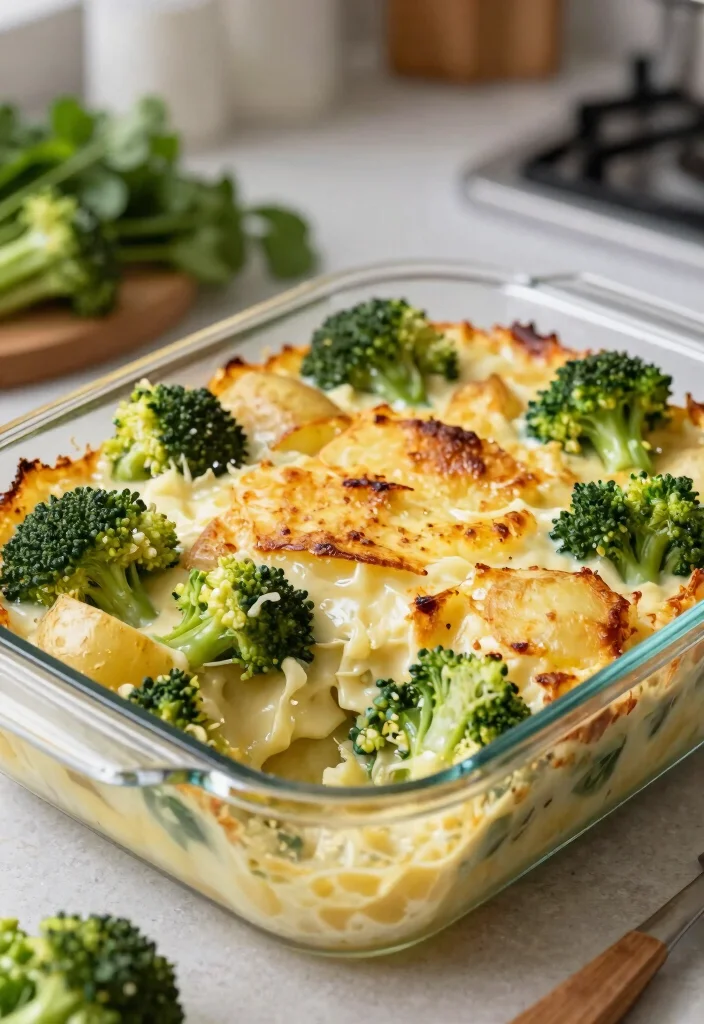 12 Healthy Potato Recipes for Wholesome Comfort Meals 8. Potato and Broccoli Casserole 0