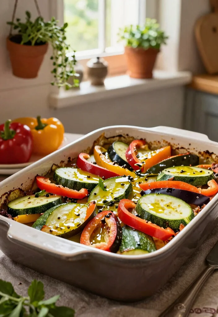 12 Healthy Vegetable Bake Recipes for Easy Family Dinners 2. Mediterranean Vegetable Bake 0