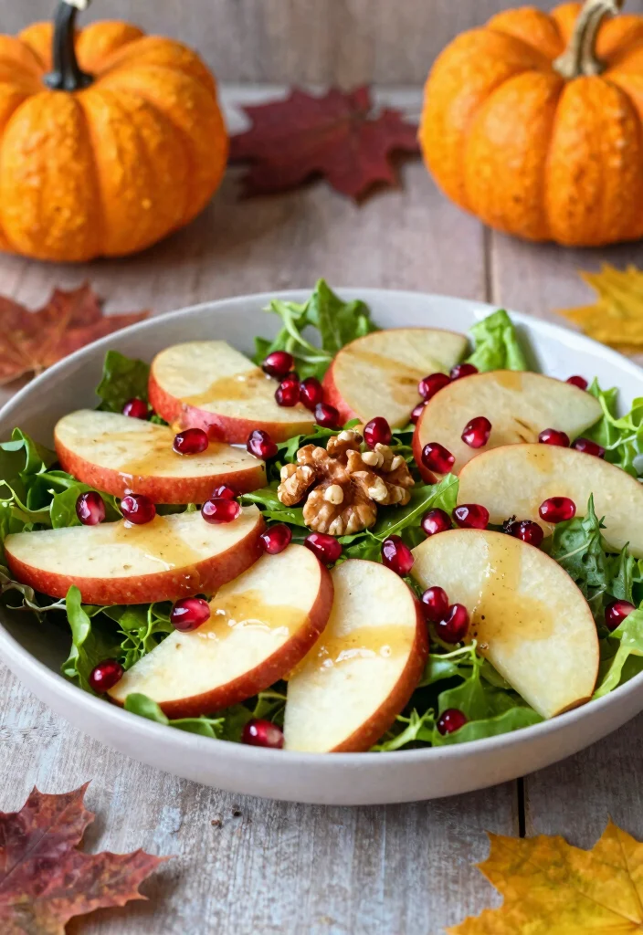 12 Make Ahead Salad Recipes for Easy Meal Prep 12. Harvest Salad with Apples and Pomegranate 0