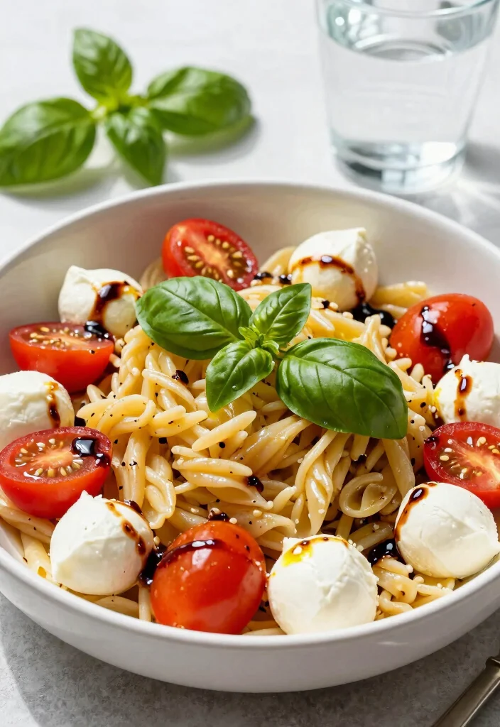 12 Make Ahead Salad Recipes for Easy Meal Prep 5. Caprese Pasta Salad 0