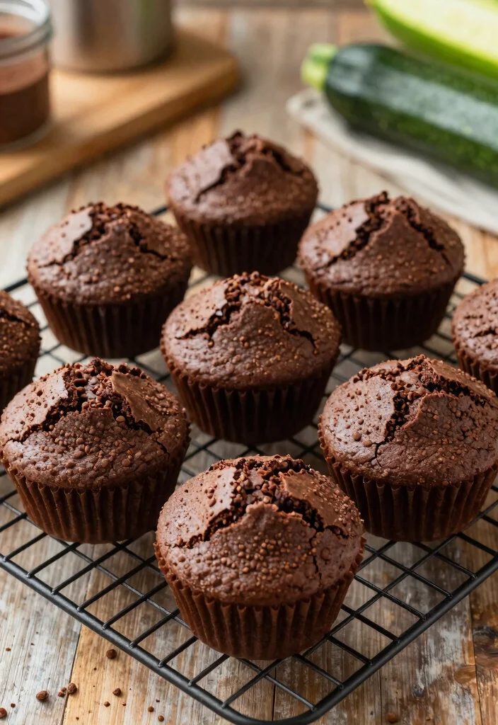 12 Plant Based Dessert Recipes for Clean Sweet Indulgence 12. Chocolate Zucchini Muffins 0
