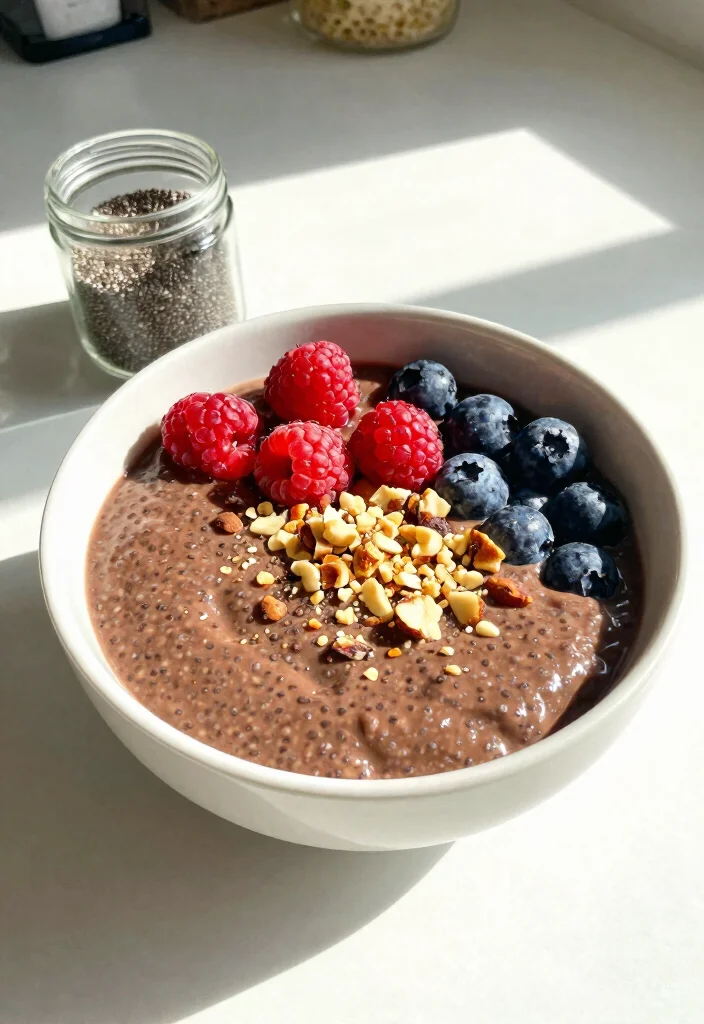 12 Plant Based Dessert Recipes for Clean Sweet Indulgence 7. Chocolate Chia Seed Pudding 0