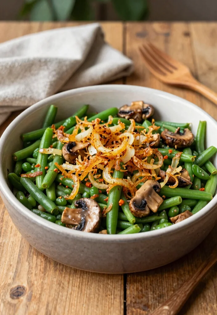 12 Vegan Green Bean Recipes for Simple Plant Based Sides 1. Classic Vegan Green Bean Casserole 0