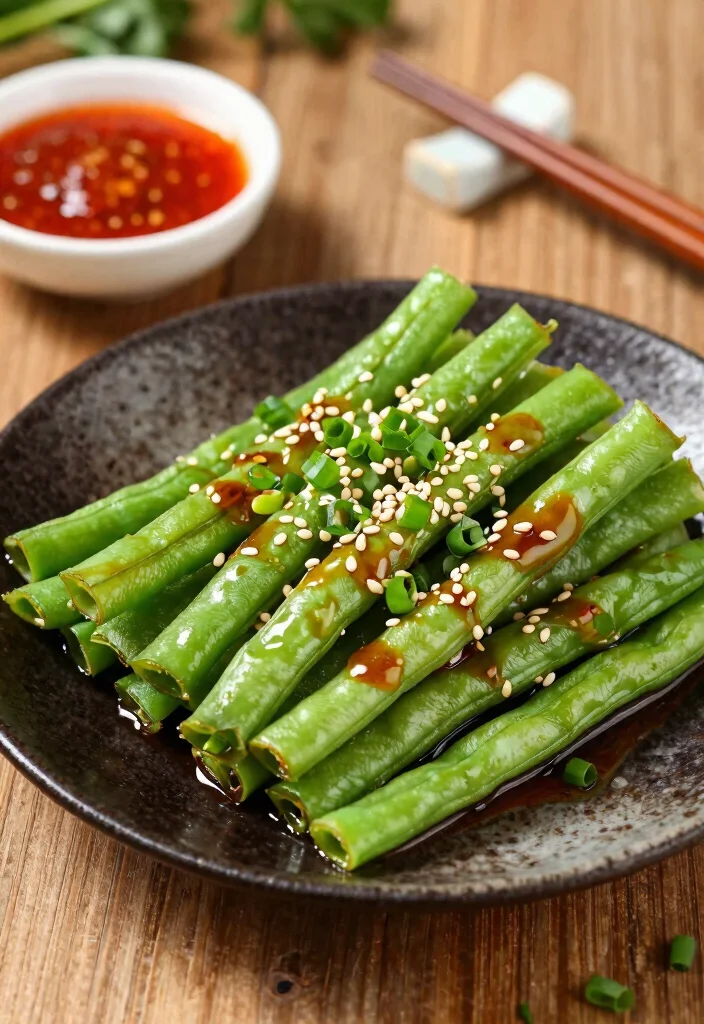 12 Vegan Green Bean Recipes for Simple Plant Based Sides 3. Spicy Asian Green Beans 0