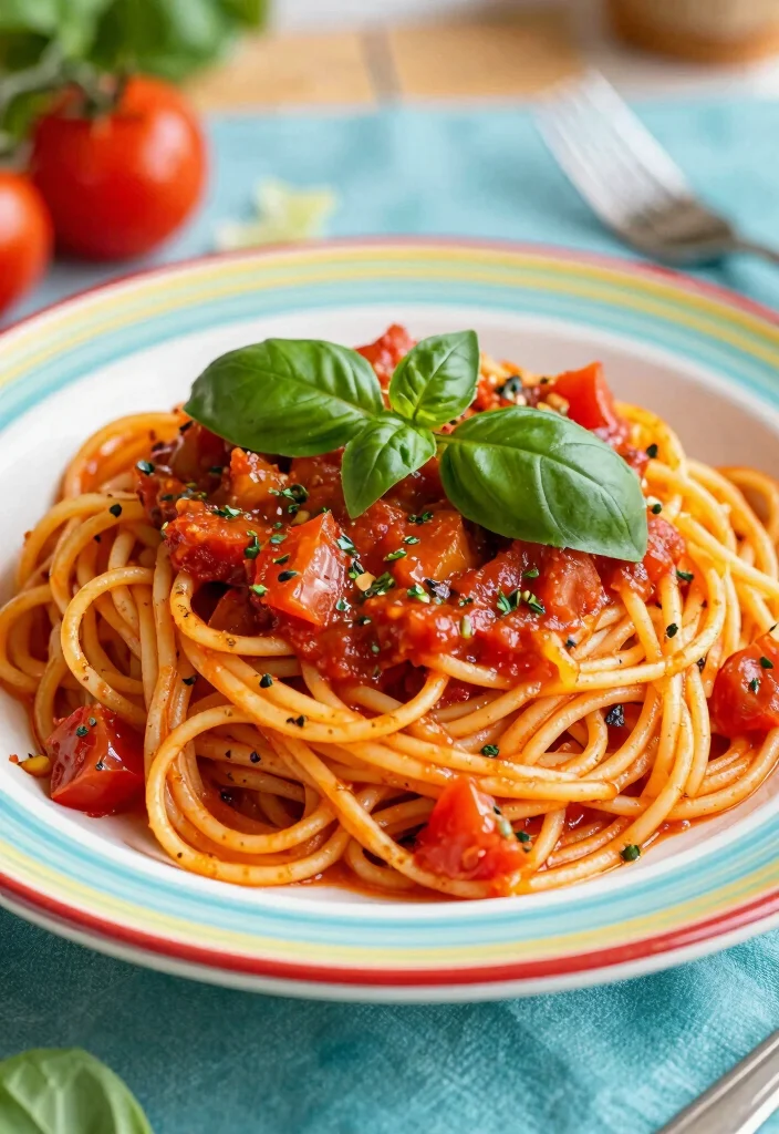 12 Vegan High Volume Low Calorie Recipes for Filling Plates 7. Spaghetti Squash with Marinara Sauce 0