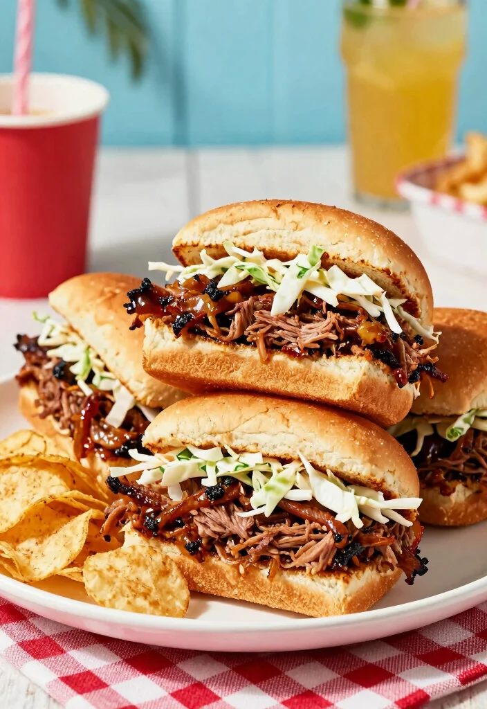 12 Weekly Dinner Recipes for Stress Free Meal Planning 6. BBQ Pulled Pork Sandwiches 0
